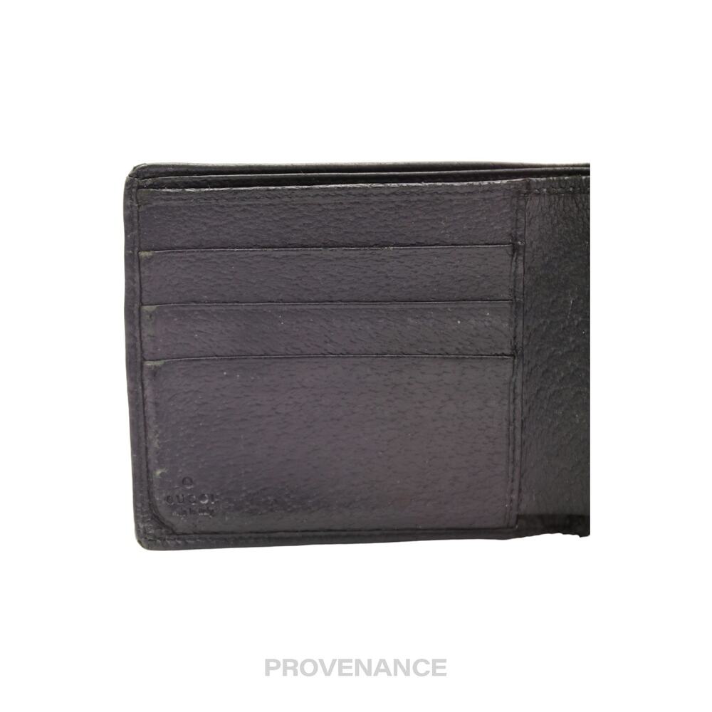 🔴 Gucci GG Bifold Wallet - Black  GG Canvas - Picture 6 of 9